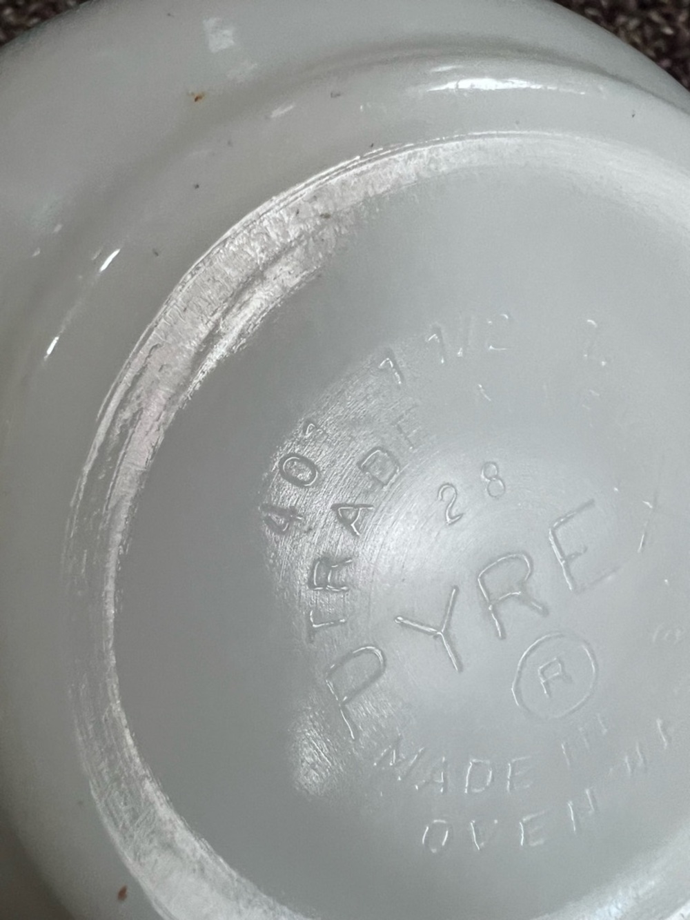 Pyrex Butterprint 401 - Picture 2 of 4
